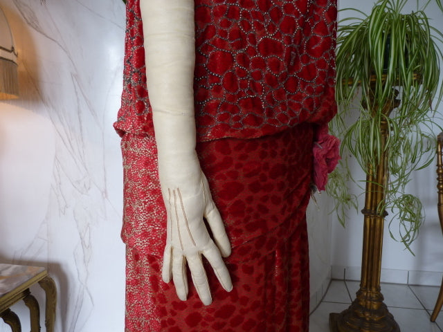1926 House of Worth evening dress 