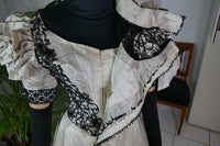 Victorianisches Abendkleid, ca. 1893 – Originaler Antik-Abendkleid aus den 1890er Jahren