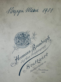 ROYAL Antikes Paar Spitzen-Taschentücher mit Toskana-Württemberg Doppelwappen aus der Aussteuer von Erzherzogin Maria Immakulata, um 1900