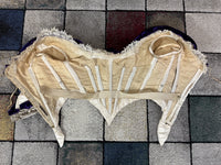 SCOTT Antikes Abendkleid aus Seide, Liverpool, ca. 1890