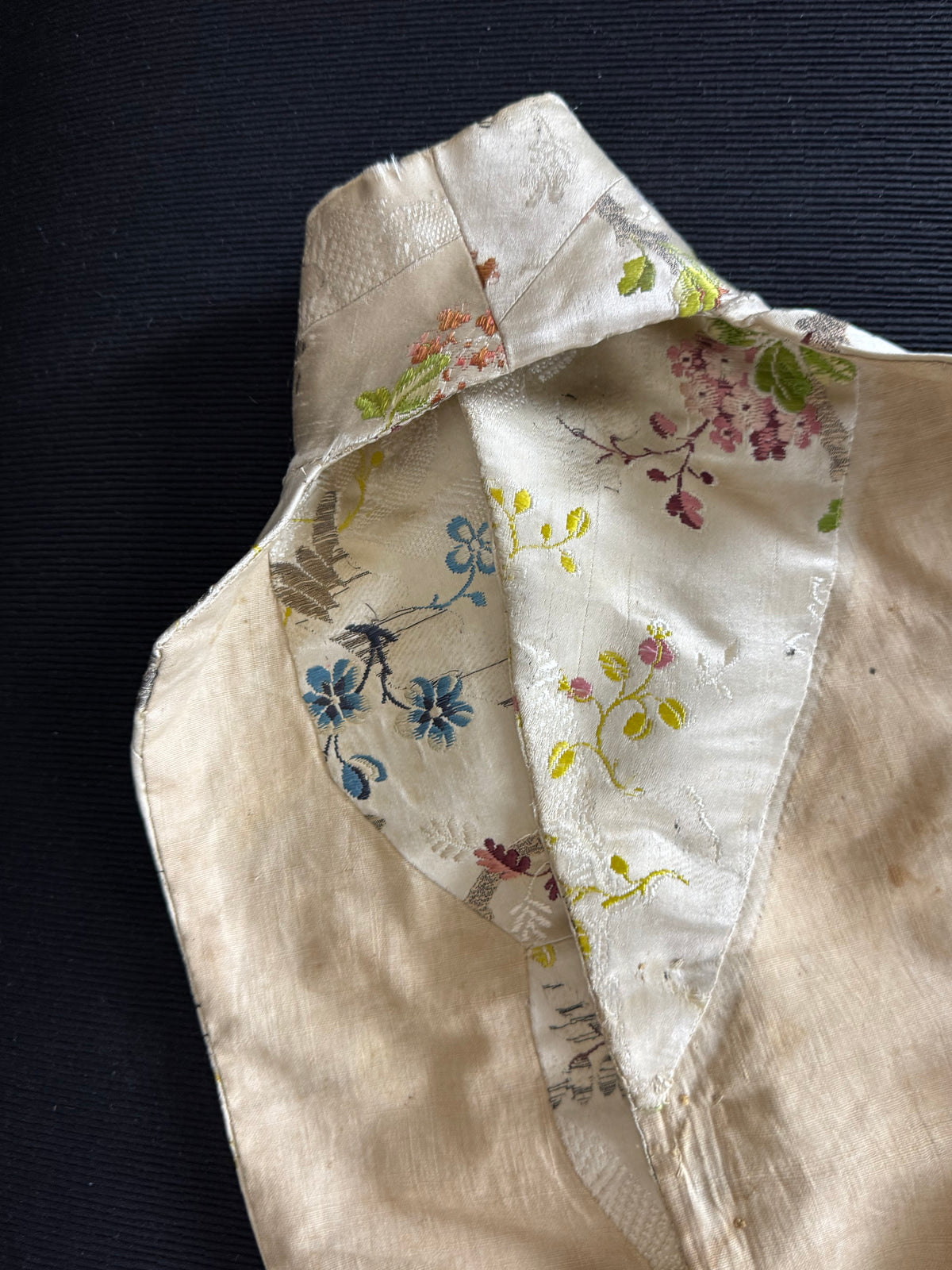 Antique Rococo Boy's Waistcoat Front France ca. 1760