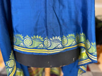 Rokoko-Eleganz in Spitalfields-Seide – Antike Stola, ca. 1790
