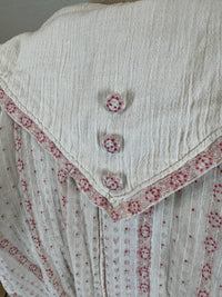 Natural Fiber Day Ensemble – Linen Skirt, Cotton Blouse & Leather Shoes