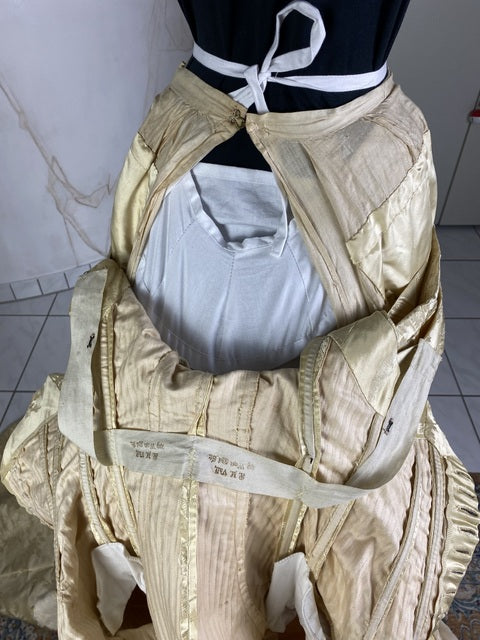 AM VAIL Brautkleid, Amerika, ca. 1879