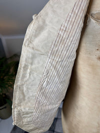 Georgian Cream Silk Embroidered Waistcoat, England ca. 1790 – Vibrant Antique Menswear