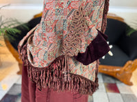 Antiker viktorianischer Paisley-Dolman, ca. 1880