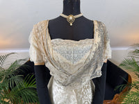 Antique 1911 Wedding & Reception Ensemble by Reville & Rossiter London, Lady Gillman Provenance