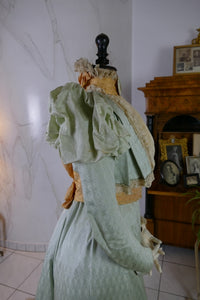 MARIE ROBEL Promenadenkleid, Dresden,ca. 1898