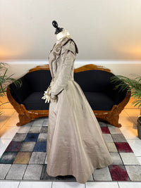 Antikes viktorianisches Gehkleid, ca. 1897 - Dreiteiliges englisches Ensemble
