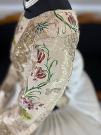Seltenes Rokoko-Mieder, ca. 1765 – handgenähtes französisches Kleidungsstück aus dem 18. Jahrhundert
