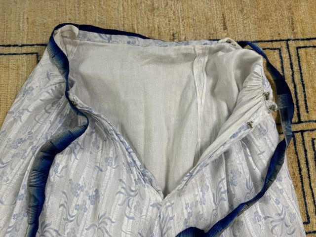Antikes zweiteiliges Edwardianisches Sommerkleid, ca. 1903