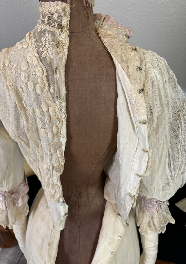 Leinen-Spazierkleid, Amerika, ca. 1904