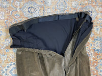 Antikes Edwardianisches Spazierkleid ca. 1912 – Gestreifte Mode des frühen 20. Jahrhunderts