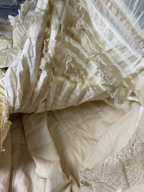 AM VAIL Brautkleid, Amerika, ca. 1879