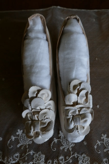 Chevreau-Lederschuhe, ca. 1863-1870