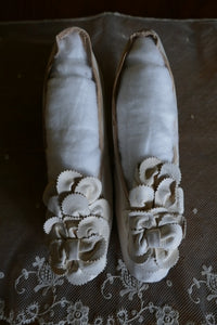 Chevreau-Lederschuhe, ca. 1863-1870