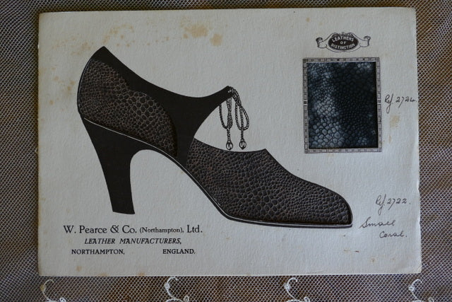 W. PEARCE &amp; Co. Musterblätter, England, ca. 1928