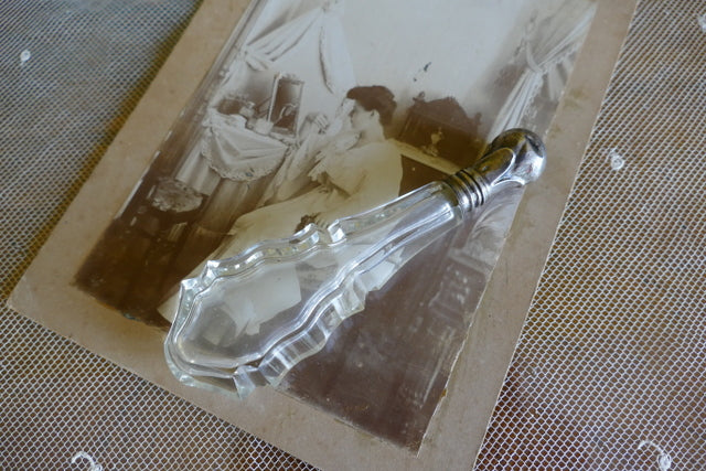 Riechsalzflasche, Silber, ca. 1820-1830