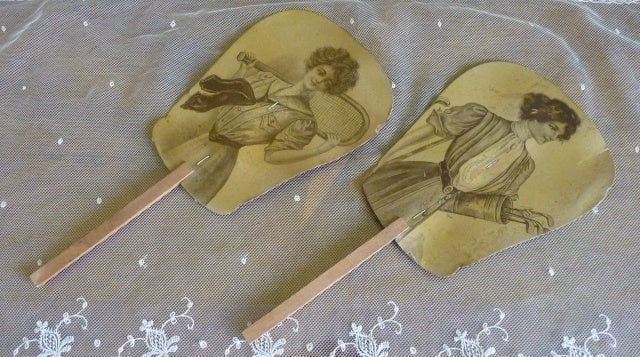 Sportwerbungsfans, ca. 1902