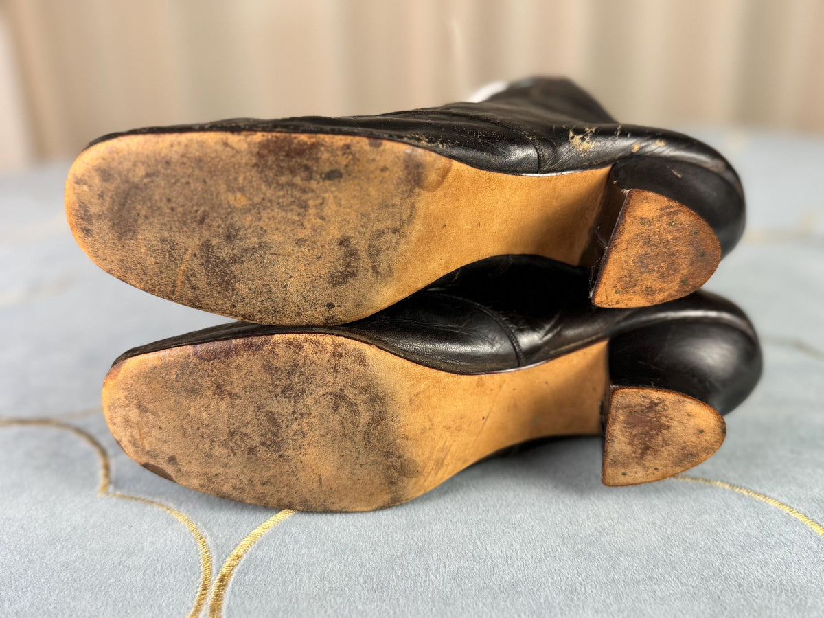 Sandalenstiefel, ca. 1870