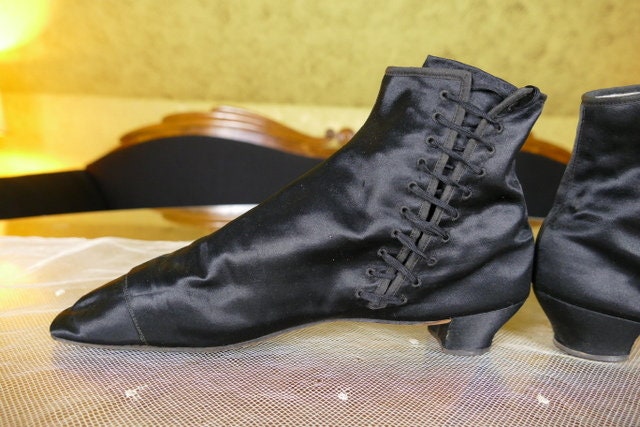 Viktorianische Stiefel, ca. 1855-1860