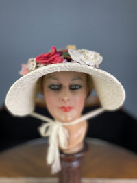 Weißer Sommerhut, ca. 1928