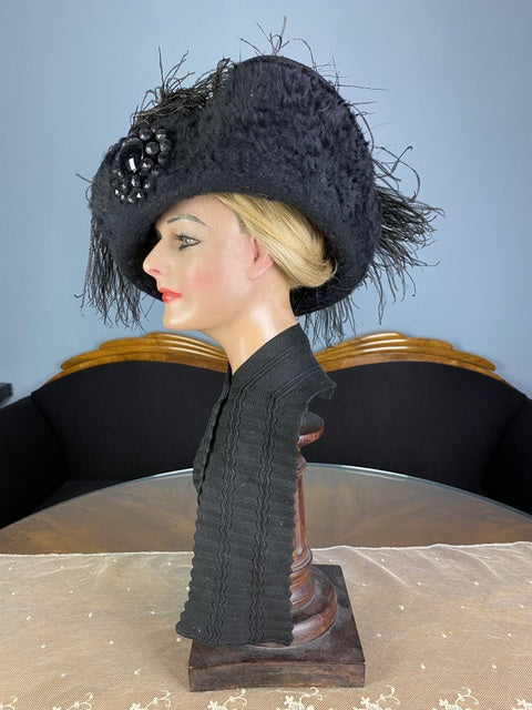 Antique Edwardian cotton muffler