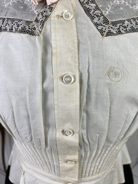 Corset Cover, ca. 1884