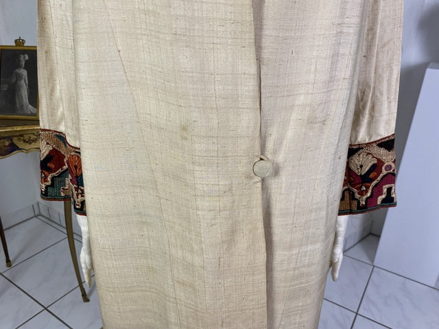 Antique 1920s silk duster