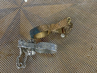 Zwei Rockclips, ca. 1890