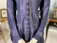 Reisekleid im Polonaise-Stil, England, ca. 1875
