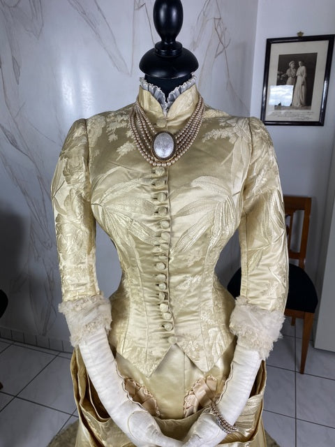AM VAIL Brautkleid, Amerika, ca. 1879