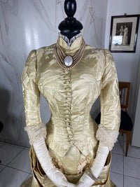AM VAIL Brautkleid, Amerika, ca. 1879