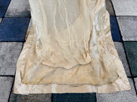 Evening Dress 1912 – Cream Silk Brocade with Lace & Crepe Drapes by M. E. Humble, Court Dressmaker, Lady Gillman Provenance
