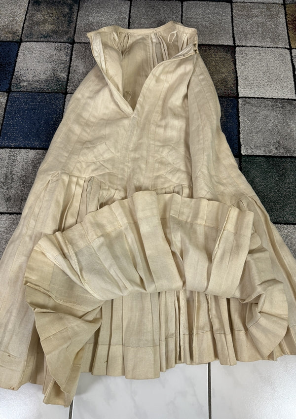 Leinen-Spazierkleid, Amerika, ca. 1904