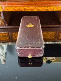 Crown Prince Wilhelm of Prussia Memorabilia Set with Silver Cigarette Case