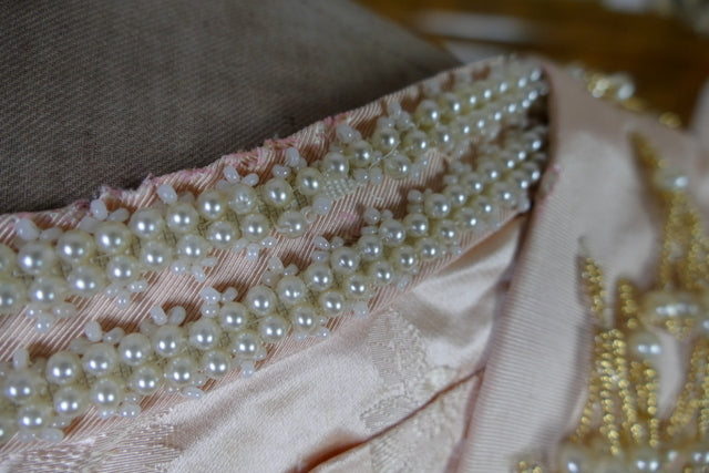 LARUE Ballkleid, Bordeaux-Biarritz, ca. 1898