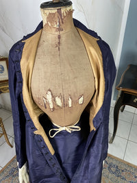Reisekleid im Polonaise-Stil, England, ca. 1875