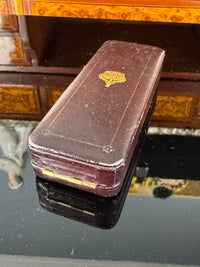 Crown Prince Wilhelm of Prussia Memorabilia Set with Silver Cigarette Case