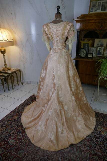 LARUE Ballkleid, Bordeaux-Biarritz, ca. 1898