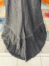 Edwardian black lace day dress, early 20th‑century fashion