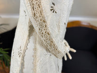 Antique Four‑Piece Edwardian Walking Dress ca. 1910 – Linen, Lace & Lady Gillman Provenance