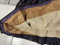 Antikes Biedermeier-Seidenbrokat-Besuchskleid, ca. 1847