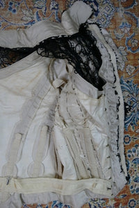 Victorianisches Abendkleid, ca. 1893 – Originaler Antik-Abendkleid aus den 1890er Jahren