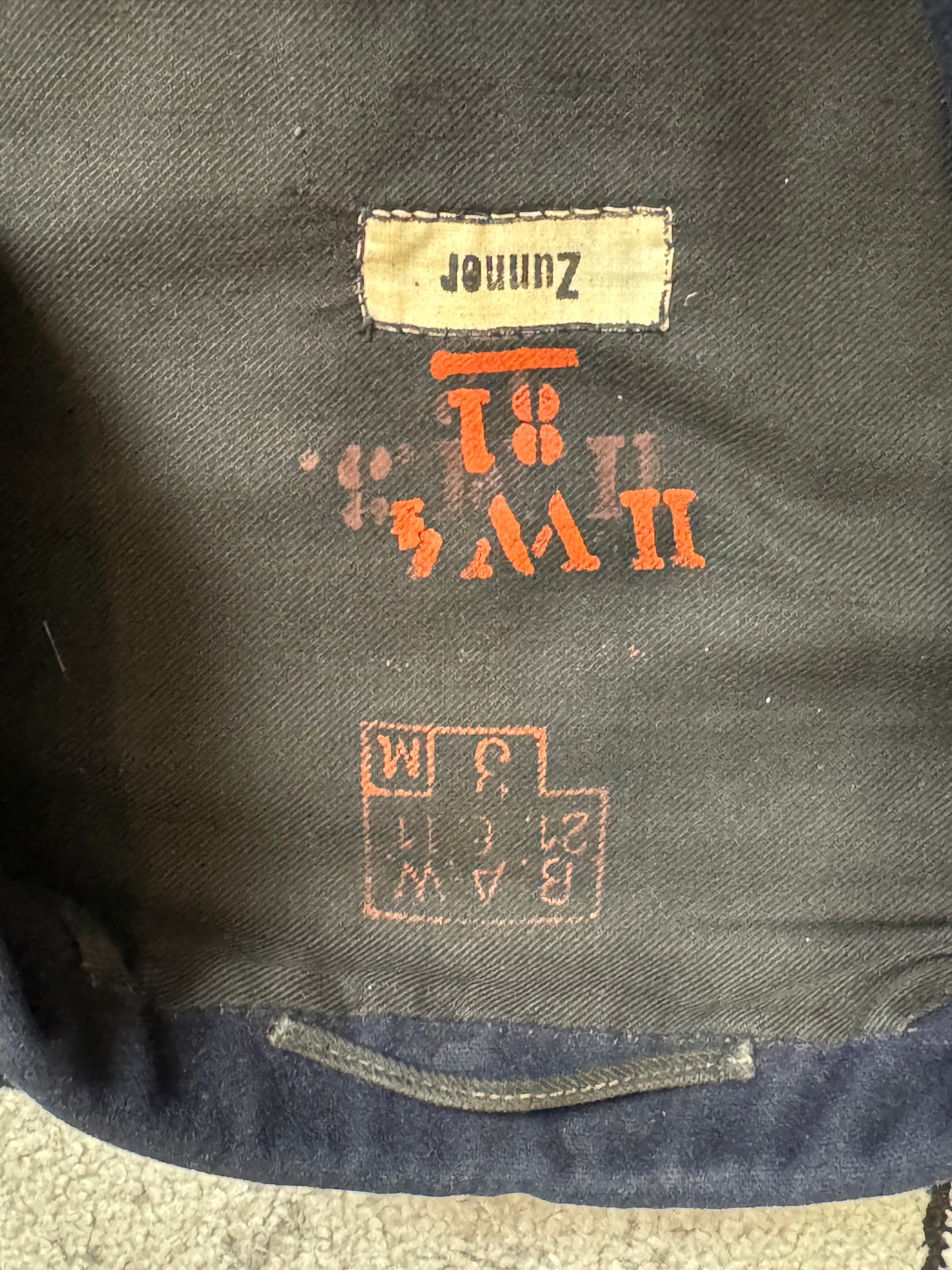 Einzigartige Sammlung zur deutschen Marine & Luftschifftruppe aus dem Ersten Weltkrieg, ca. 1914 – Messjacket von Willi Zunner mit Fotos und Feldpost