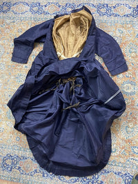 Reisekleid im Polonaise-Stil, England, ca. 1875