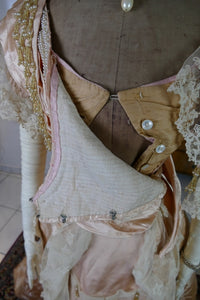 LARUE Ballkleid, Bordeaux-Biarritz, ca. 1898