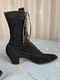 Wildleder-Schnürstiefel, ca. 1916