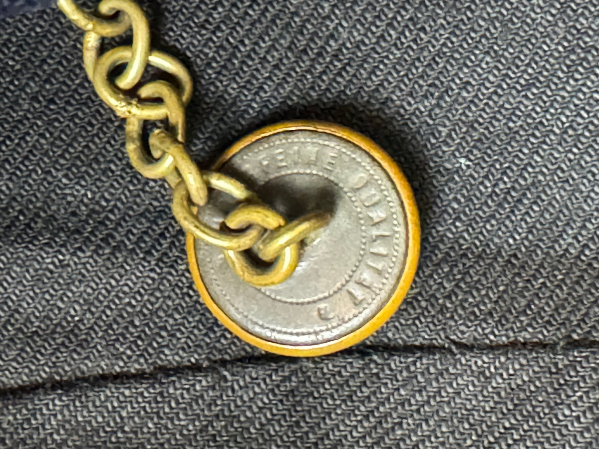 Einzigartige Sammlung zur deutschen Marine & Luftschifftruppe aus dem Ersten Weltkrieg, ca. 1914 – Messjacket von Willi Zunner mit Fotos und Feldpost