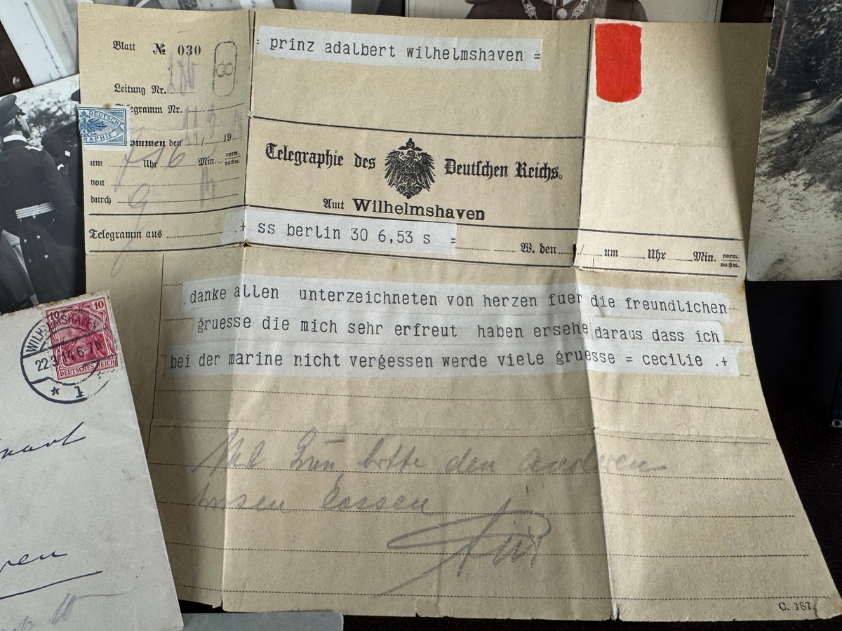 Messjacke und Weste von Prinz Adalbert von Preußen, ca. 1908